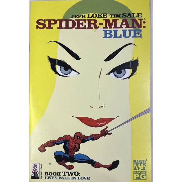 2002 Vol 1 No2 Spider-Man: Blue Marvel: Lets fall in love Jeph Loeb; Tim Sale